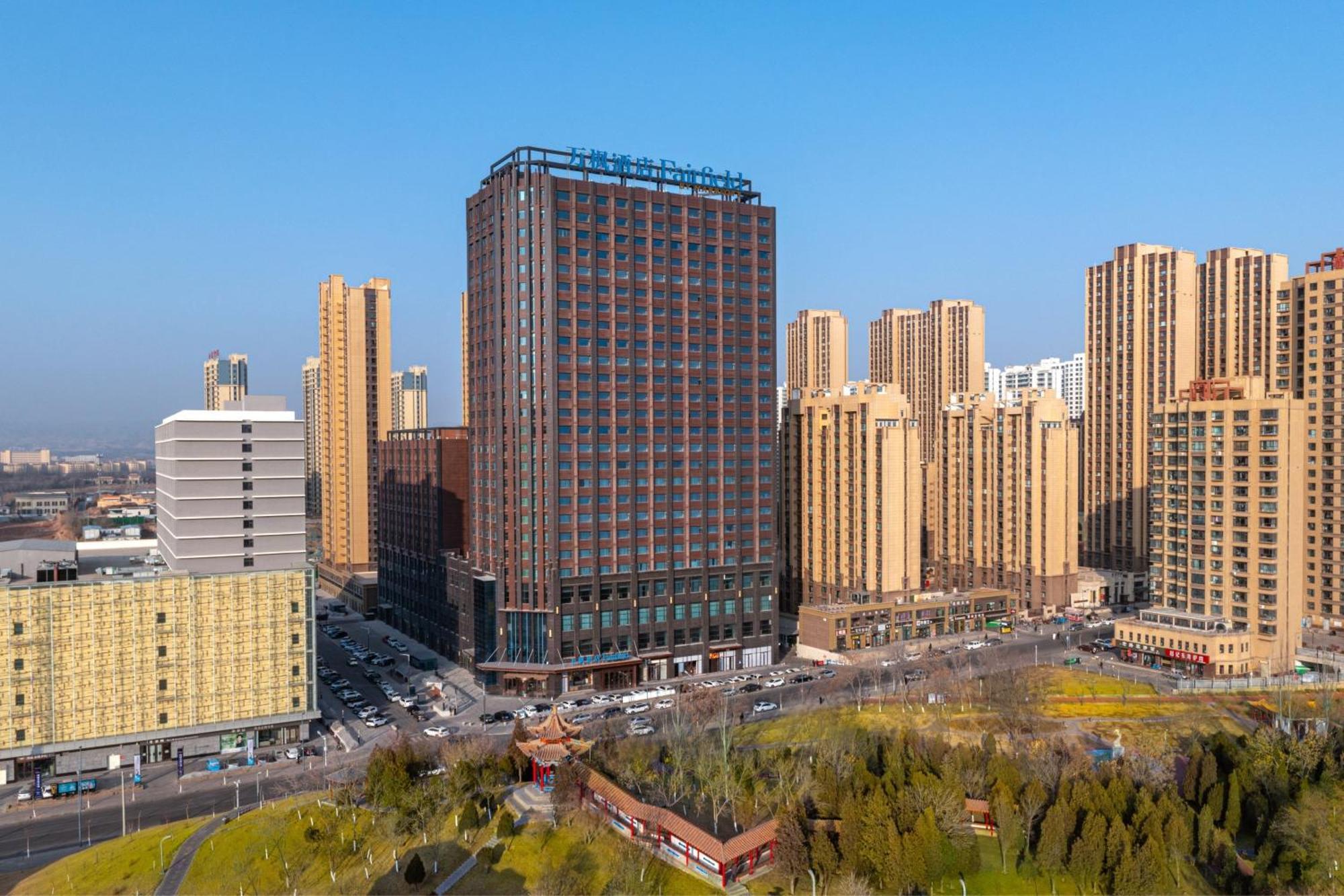 فندق Fairfield By Marriott Baiyin Downtown المظهر الخارجي الصورة